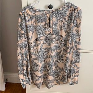 Floral Blouse from LOFT